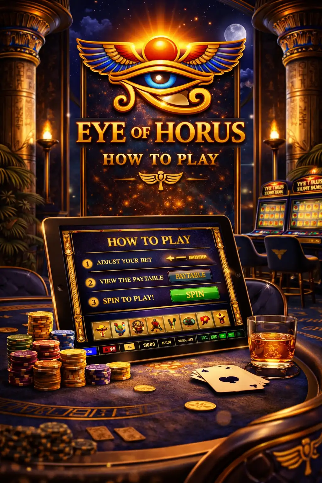 How to Play Eye of Horus – Stap voor Stap