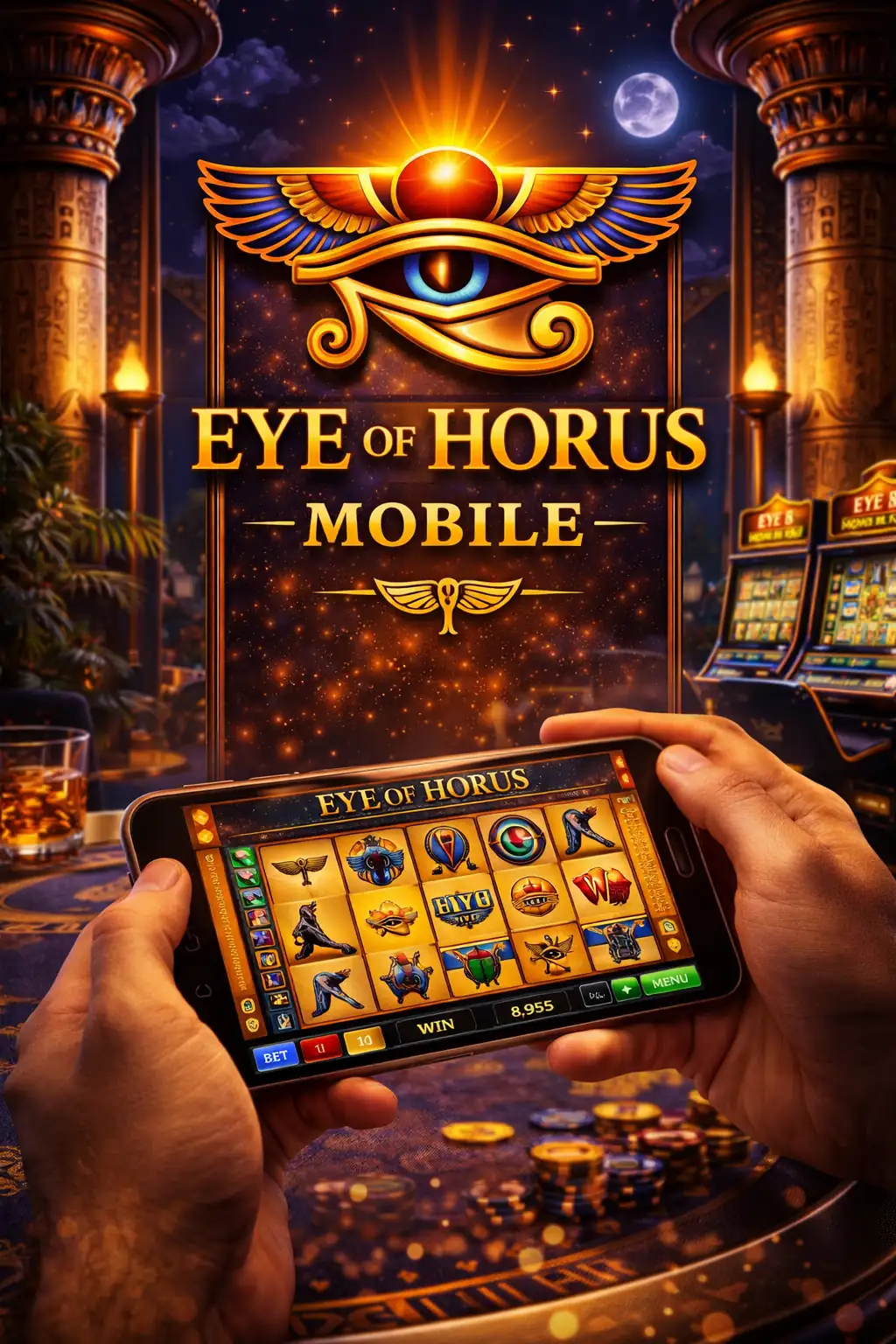 Hoe Speel je Eye of Horus op Mobiel